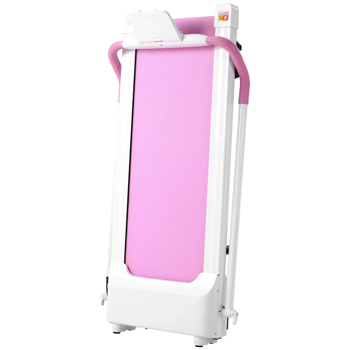 Home Walking; Running Required; Treadmill Installation Folding No Home White&Pink Compact Treadmill Gym Electric for Workout Portable for Treadmill Machine Treadmill Fitness Motorized Exercise