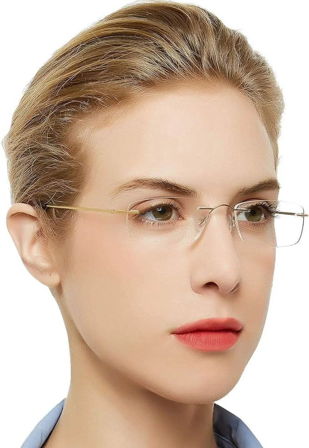 Reader 2.25 Trendy magnification For with Men 3.5 Frameless OCCI Glasses 1.25 2.0 Titanium 2.75 Clear 1.0 CHIARI 3.0 Women Lens 2.5 1.5 Reading 1.75 1.75