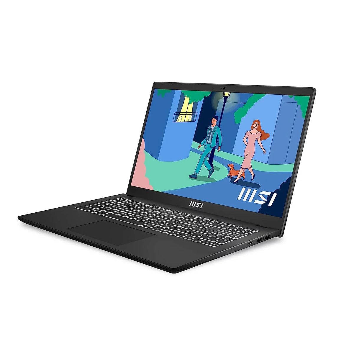 16GB Home 512GB 15.6" Restored SSD Modern Graphics i7-1255U FHD 9S7-15H112-016 Laptop (Refurbished) Windows 1920x1080 15 11 B12M Iris DDR4 Core Xe MSI