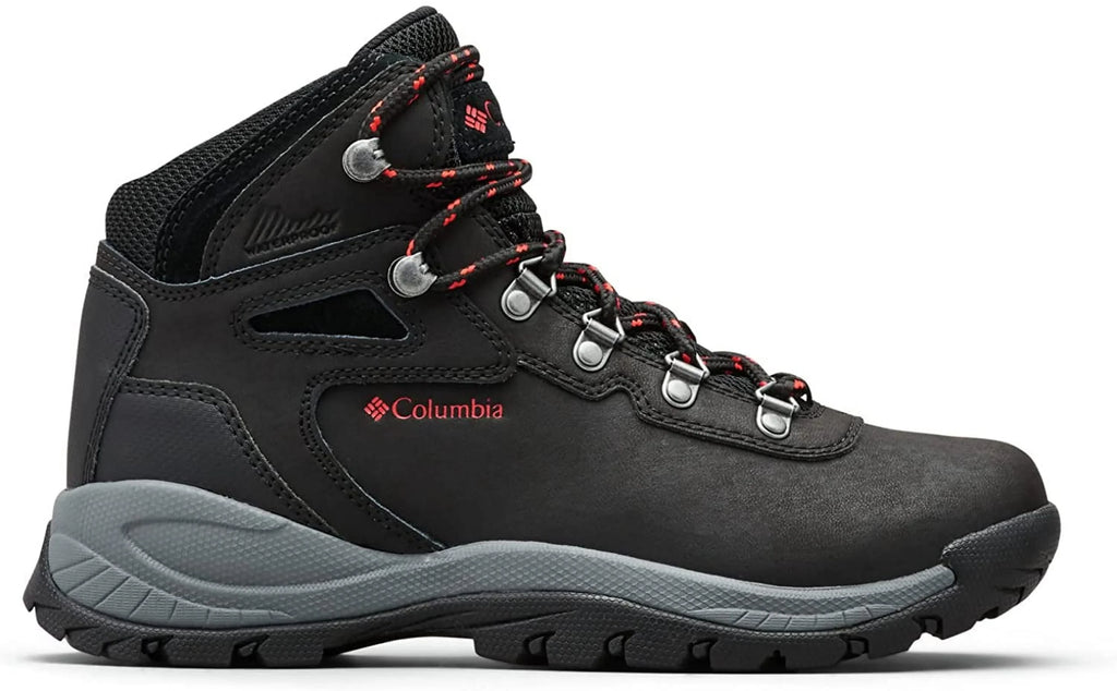 Wide Newton Womens Black/Poppy Red 10 Columbia Plus Boot Ridge
