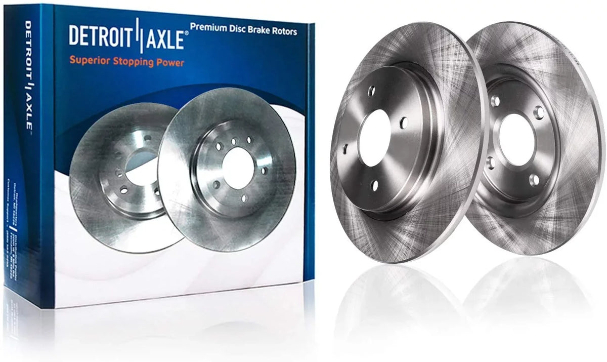 Brakes Kit Ceramic for Brake Pads Spectra5 2007 4-Wheel Spectra, Kia - Kia 2006 Disc Rear 2008 and Brake 2005-2009 2004-2009 Disc Rotors Detroit Axle Replacement