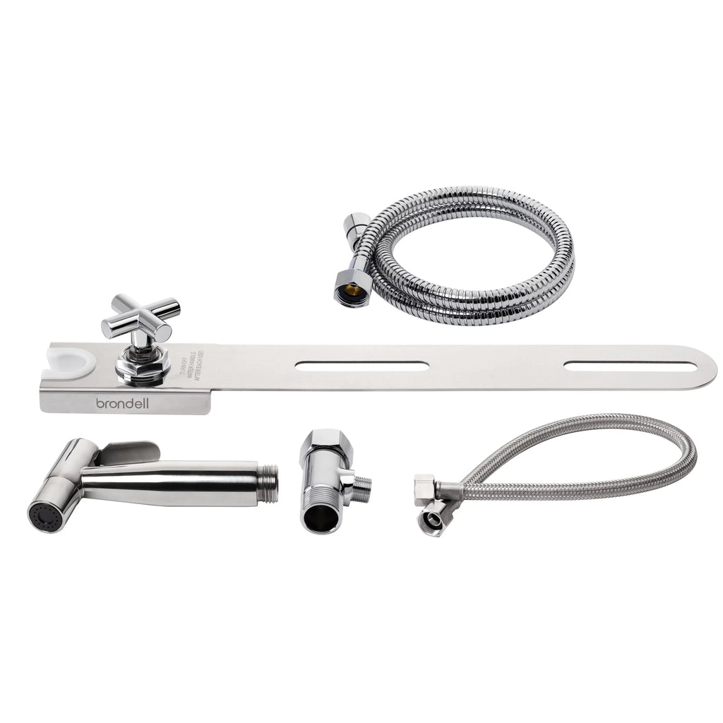 Sprayer with Bidet CleanSpa off, Luxury Shut Steel Brondell Integrated and Stainless Hand-Held Holster