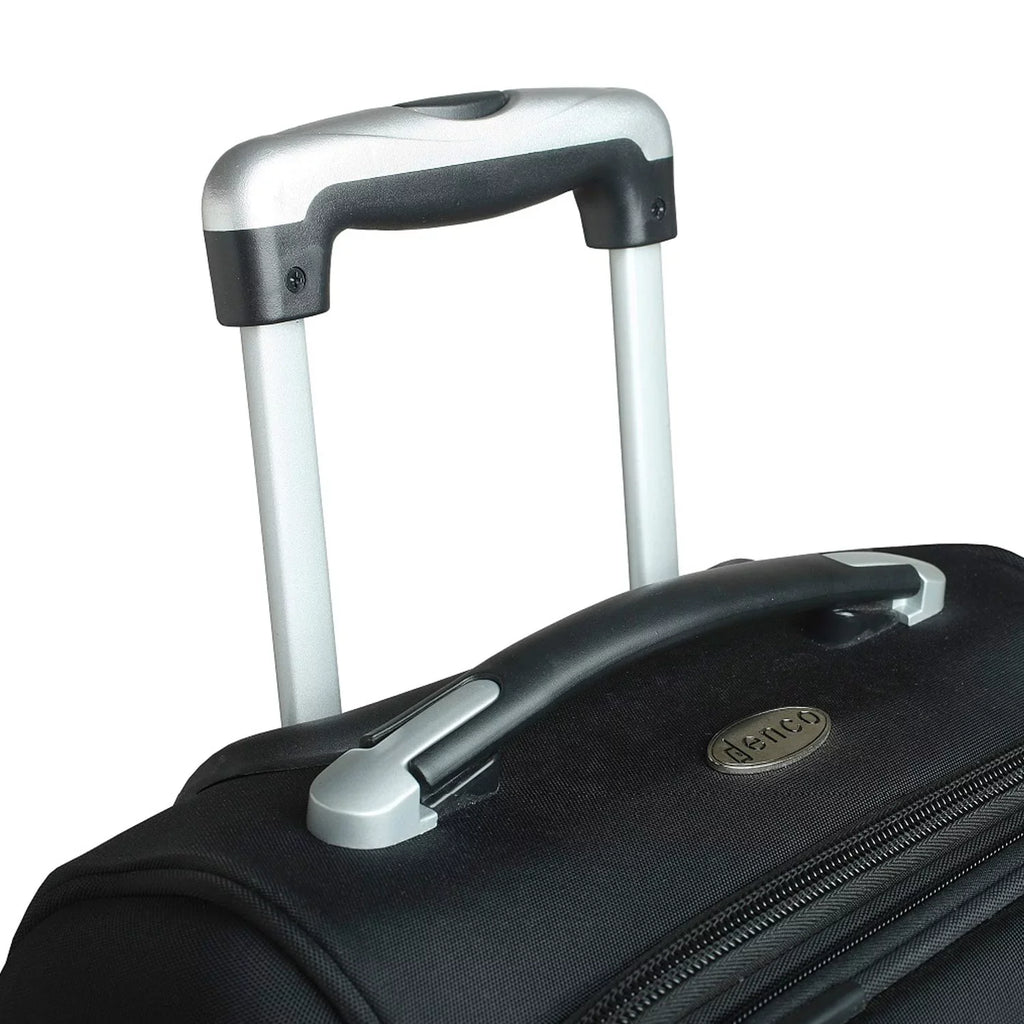 Tech Yellow GA Carry-On 21" Jackets MOJO Suitcase Rolling Softside Black