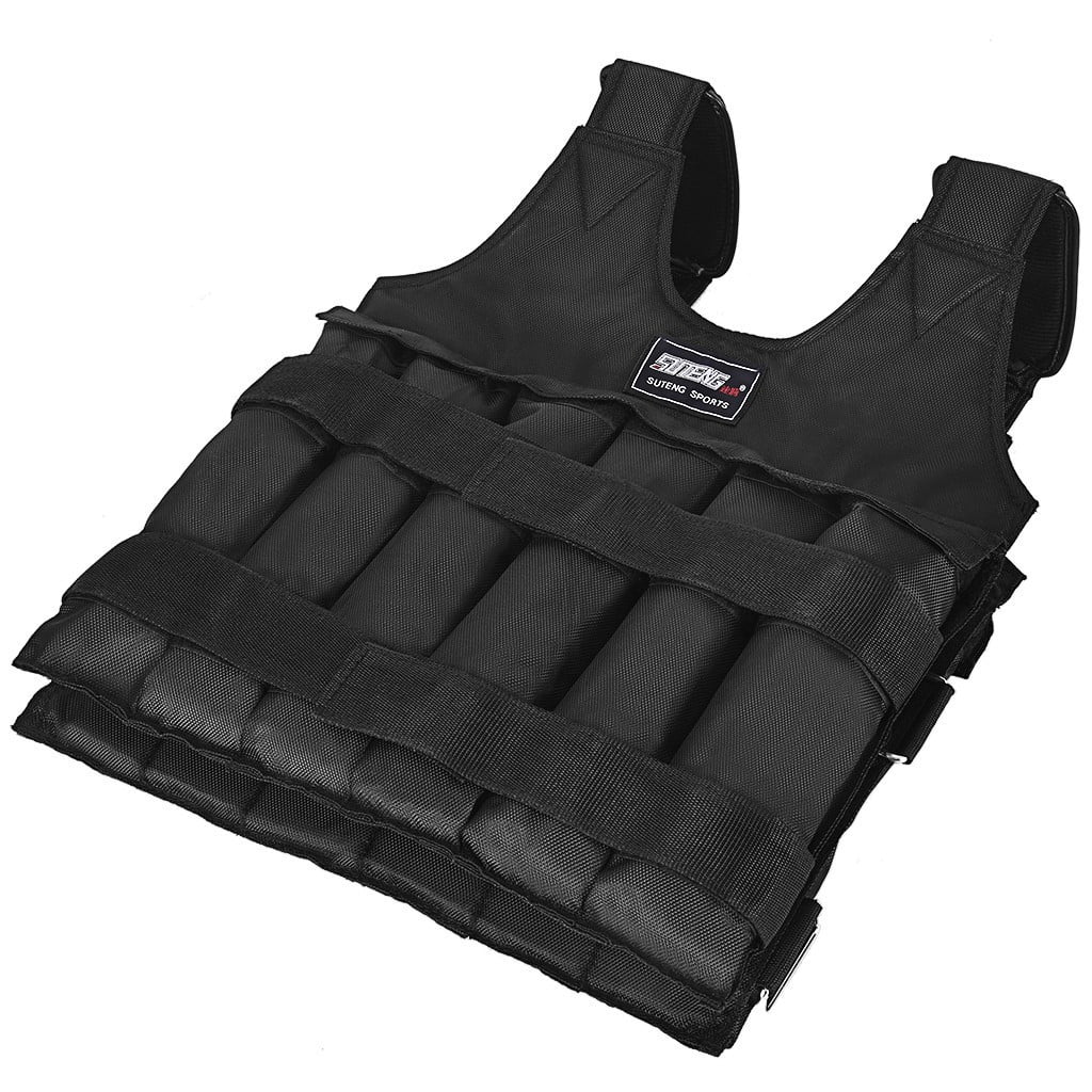 Yoga Weighted Exercise for Walking Fitness ZiSUGP for Women Weight Men Wedge Vests Running Workout Jogging Training Wrist Weight Body Adjustable Workout for Training 110LB Vest