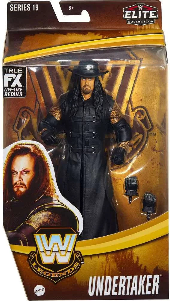 Figure WWE 19 Legends Action Undertaker Series Wrestling