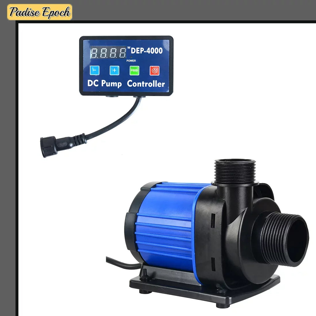 Pump Sump V Fish Pump and DC and Tank Feeding Aquarium Controller GPH Fountain 24 Submersible with Return Memory Pond Inline 1052 and with Circulation liquid Quiet for Function Mode