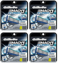 3 Ct 4) of Count Razor Turbo Refill Cartridges, Eyebrow Mach3 (Pack + Gillette Trimmer 8