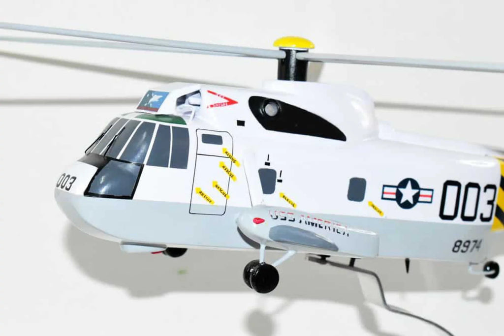Scale HC-2 Angels Sikorsky® 16 Model SEA SH-3 Fleet KING™, (1974), Mahogany