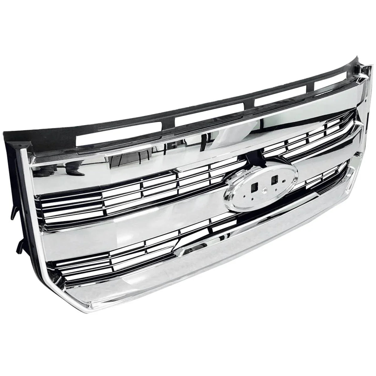 Grille 15-17 camera Front F-150 FL348200PBS Teledu Radiator W/o Chrome Bumper For