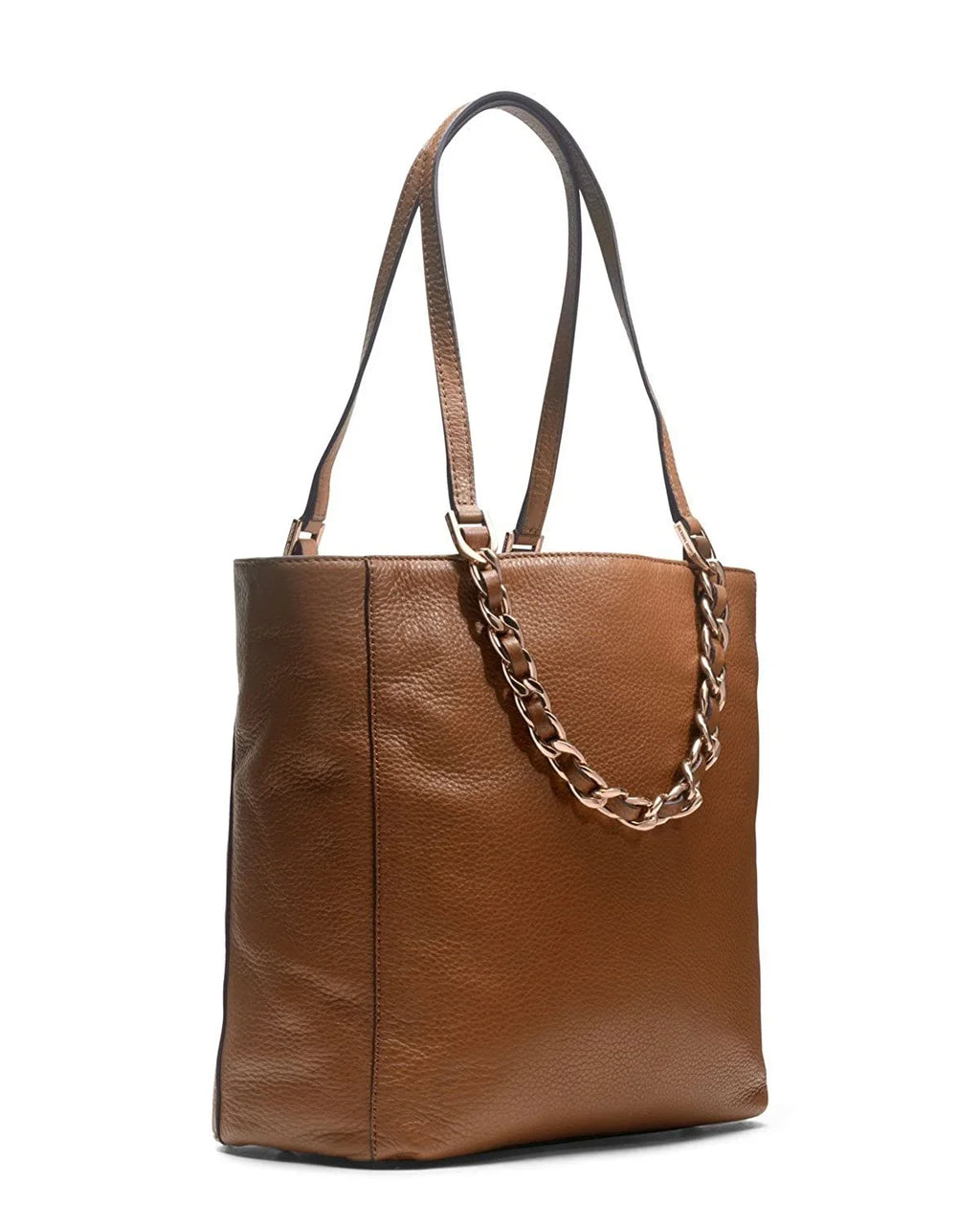 Harper Kors Medium Luggage South Tote Leather Brown North Michael