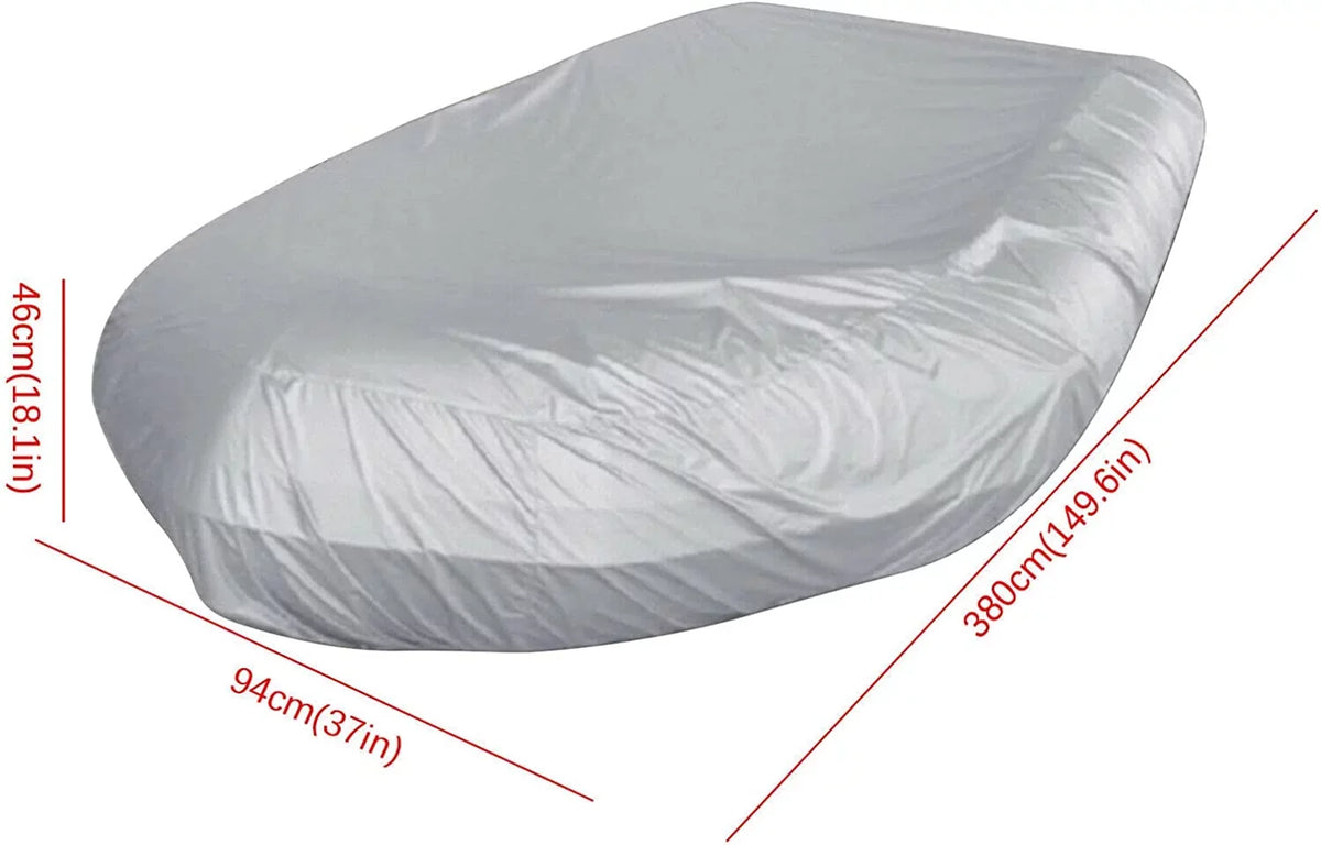 Type for Waterproof and Marine Inflatable Grade Boat Hull Cover Speed V-Shaped Heavy-Duty Boat Bass Boat Polyester Professional Boat Fishing UV-Resistant Miumaeov