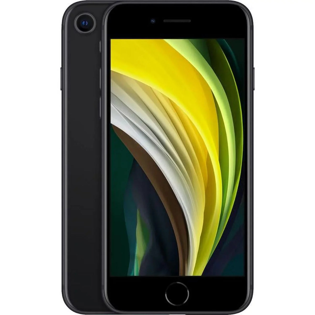Gift (Grade A) w/ Restored Gen) 64GB Unlocked) (2nd (Fully (Refurbished) Box iPhone SE Black A2275