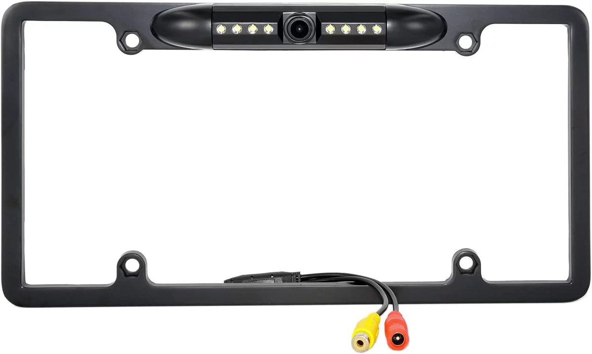 KWM950BW Plate for KW-M950BW Backup Frame Black Camera Rearview JVC License