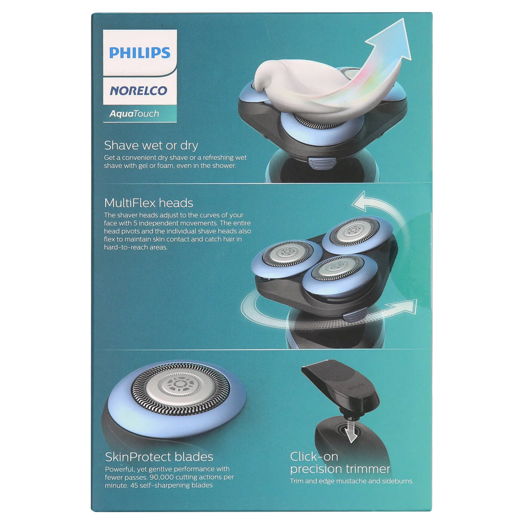 Series Philips Dry 5000 Trimmer for Cordless Beard Norelco Wet Shaver Men Rechargeable Electric