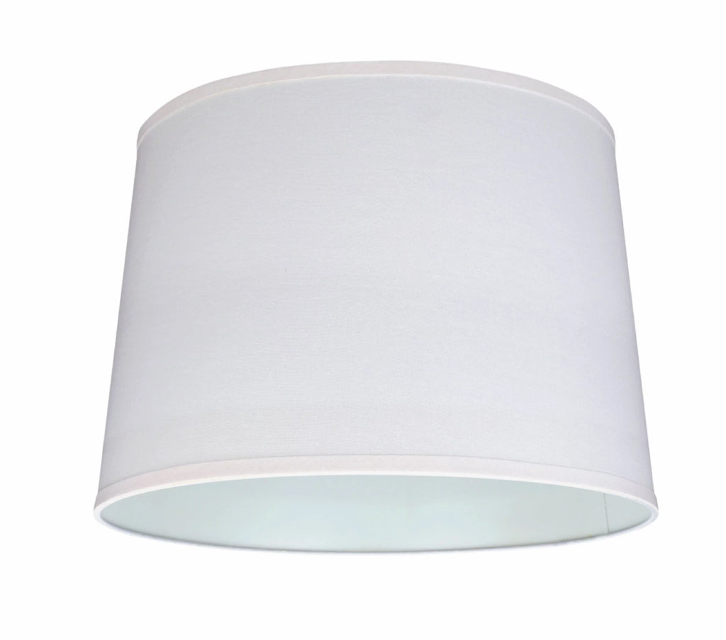 Hardback Contruction 17" White, Creative Spider x 12") in (15" 17" Shade x wide Lamp Transitional 32326 Aspen Empire Shaped