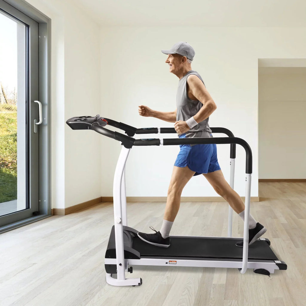 Walking Running for Indoor Machine Electric Elderly Treadmill Exercise 0.5-6km/h(0.3-3.7mph)