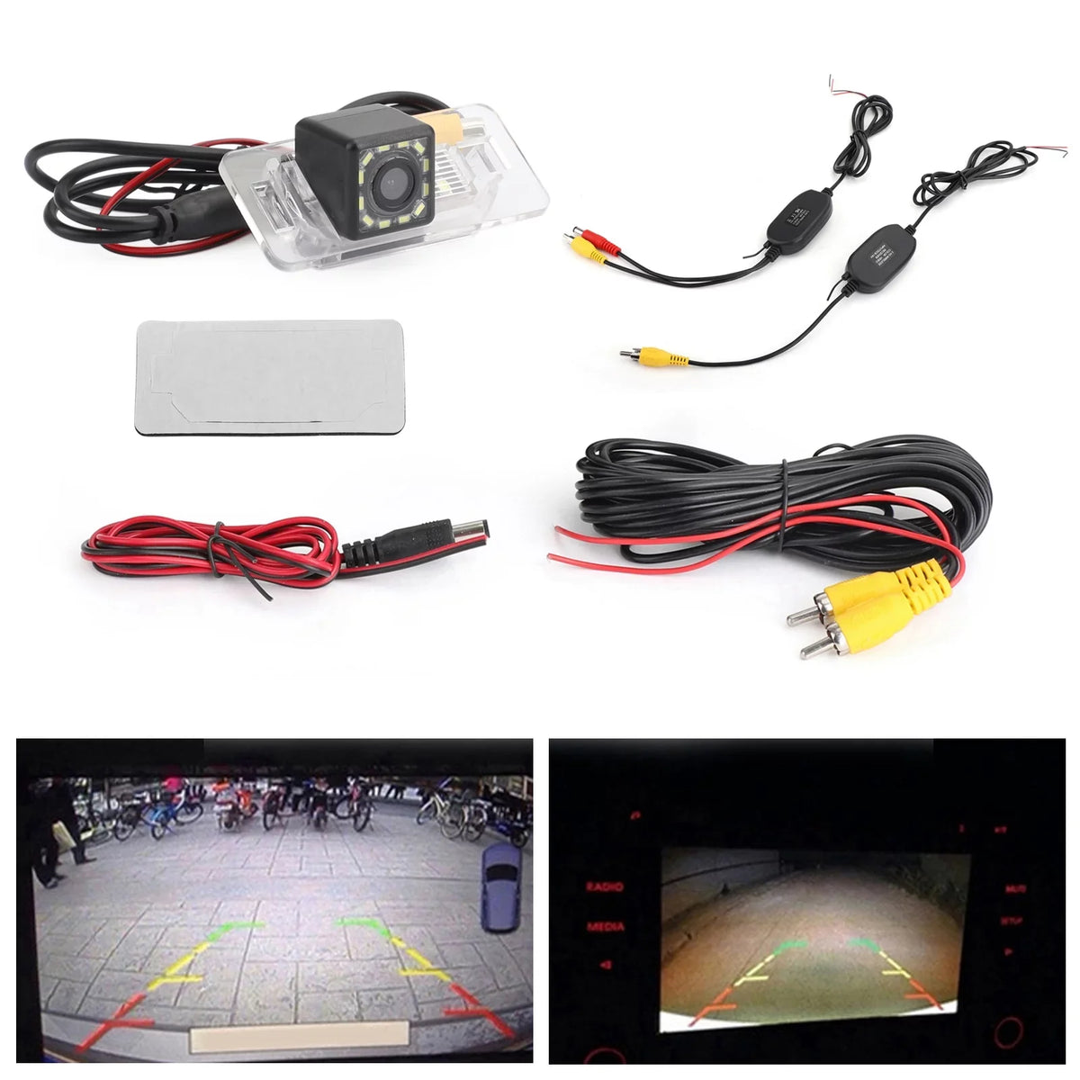 X3 12LED E92 E46 E60 E91 E90 E71 Camera X5 Wireless E70 Reverse E39 E61 for