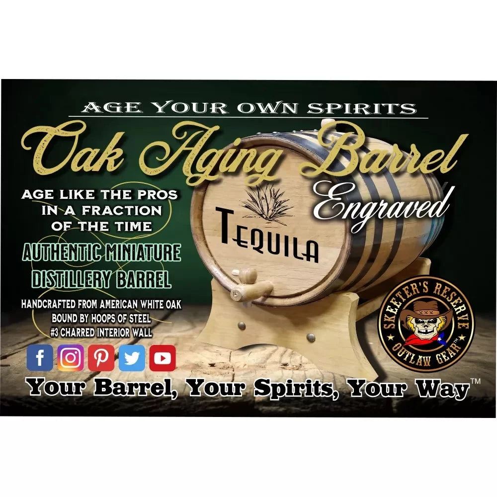Pub (012) Dad's American Sport's Engraved Barrel Aging Oak -