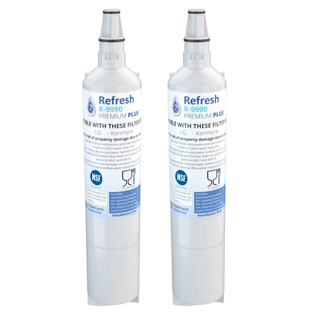 Pack) LG Tier1 For -by Refresh (2 RWF1051 liquid Replacement Filter