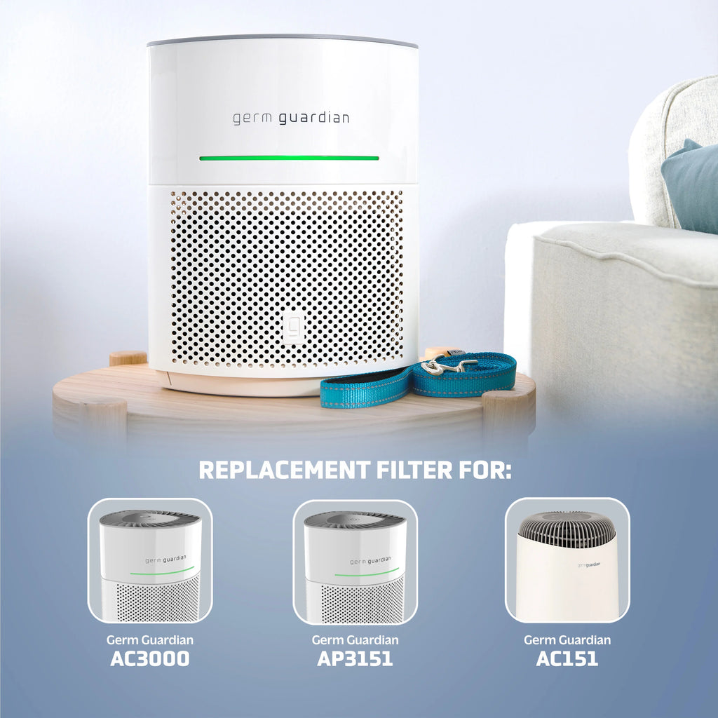 Toxin Guardian Filter for Genuine Replacement Clear Germ AC151 V and AirSafe Purifiers, Air HEPA Filter FLT151VO