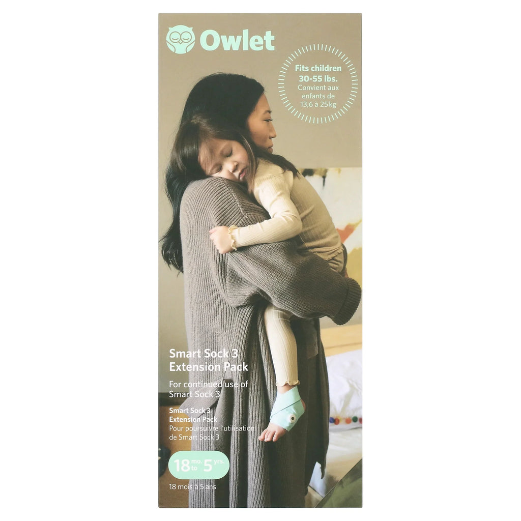 Video Owlet Monitor Dream BMEP3NNBBJ Pack Extension Green Mint Baby Sock