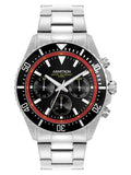 Dial With Red Men's Black And Armitron Watch Round