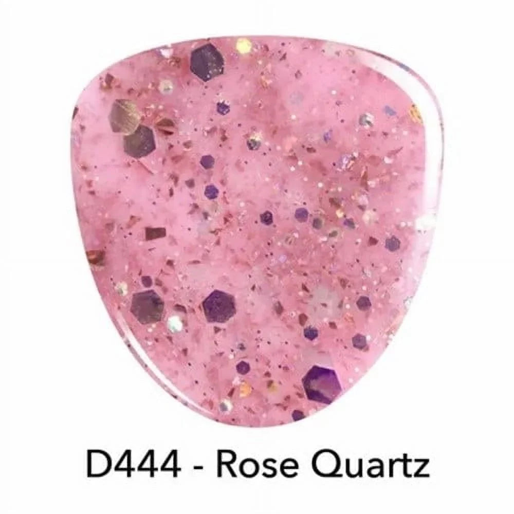 Nail Revel oz Powder Kit with Rose EZ Starter Powder D444 Dip 0.5 Liquids Quartz