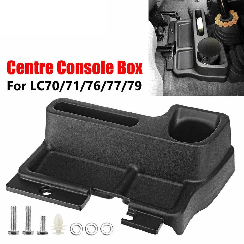 Center Box Black Organizer Interior Land for Storage Centre Replacement LC70 LC76, Cruiser Box, Console Car Console LC71