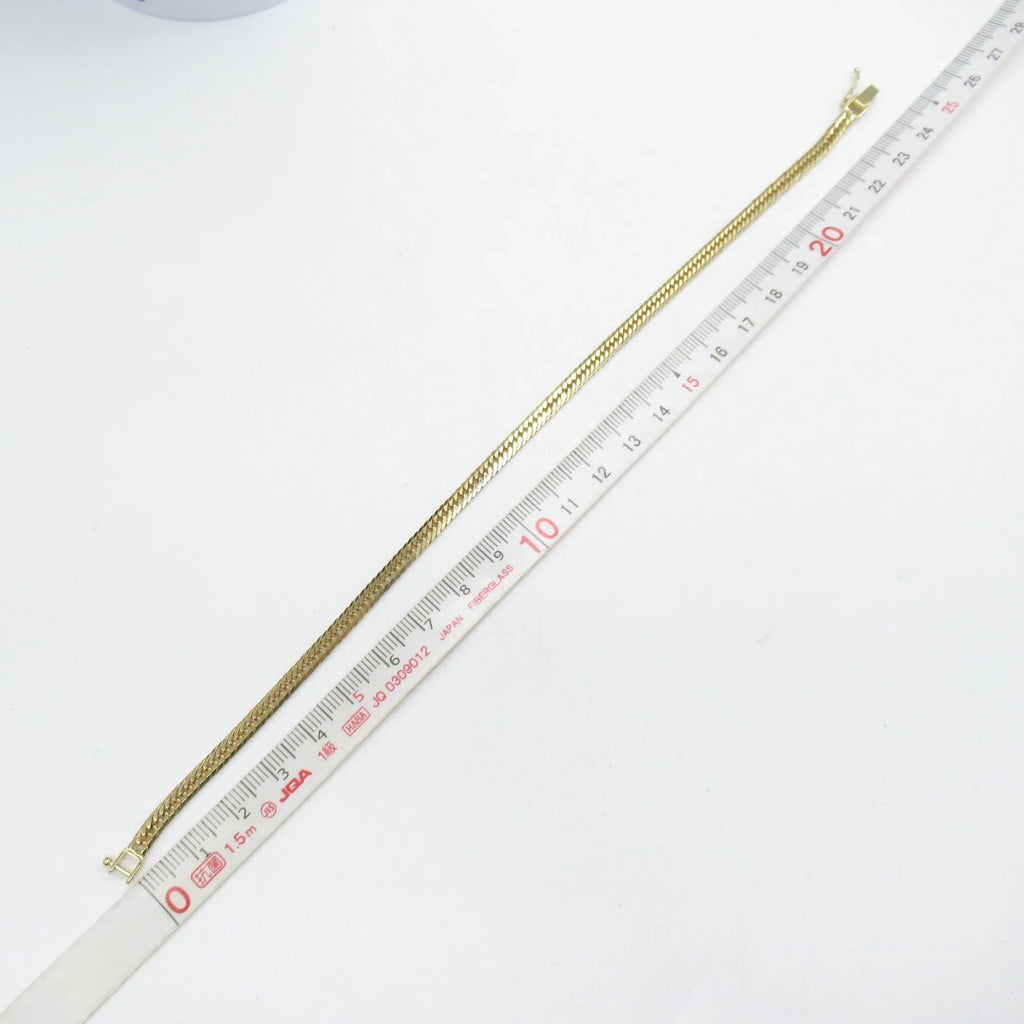 T Kihei 8 K18 (Yellow Gold Men Pre-Owned Bracelet (New) JEWELRY Gold)
