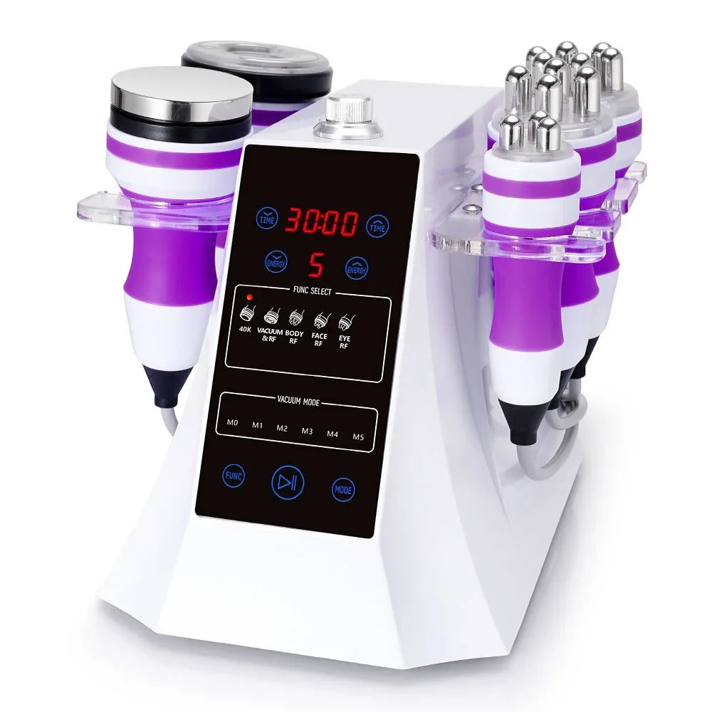 Body Cavitation 2.5 Cold Multipolar Hammer Machine Face Bio Photon Care 5in1 Massager Aristorm Machine, Cavi