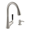 Steel Kitchen Pull-Down Faucet Kohler Malleco Stainless Kit Vibrant R562-SD-VS