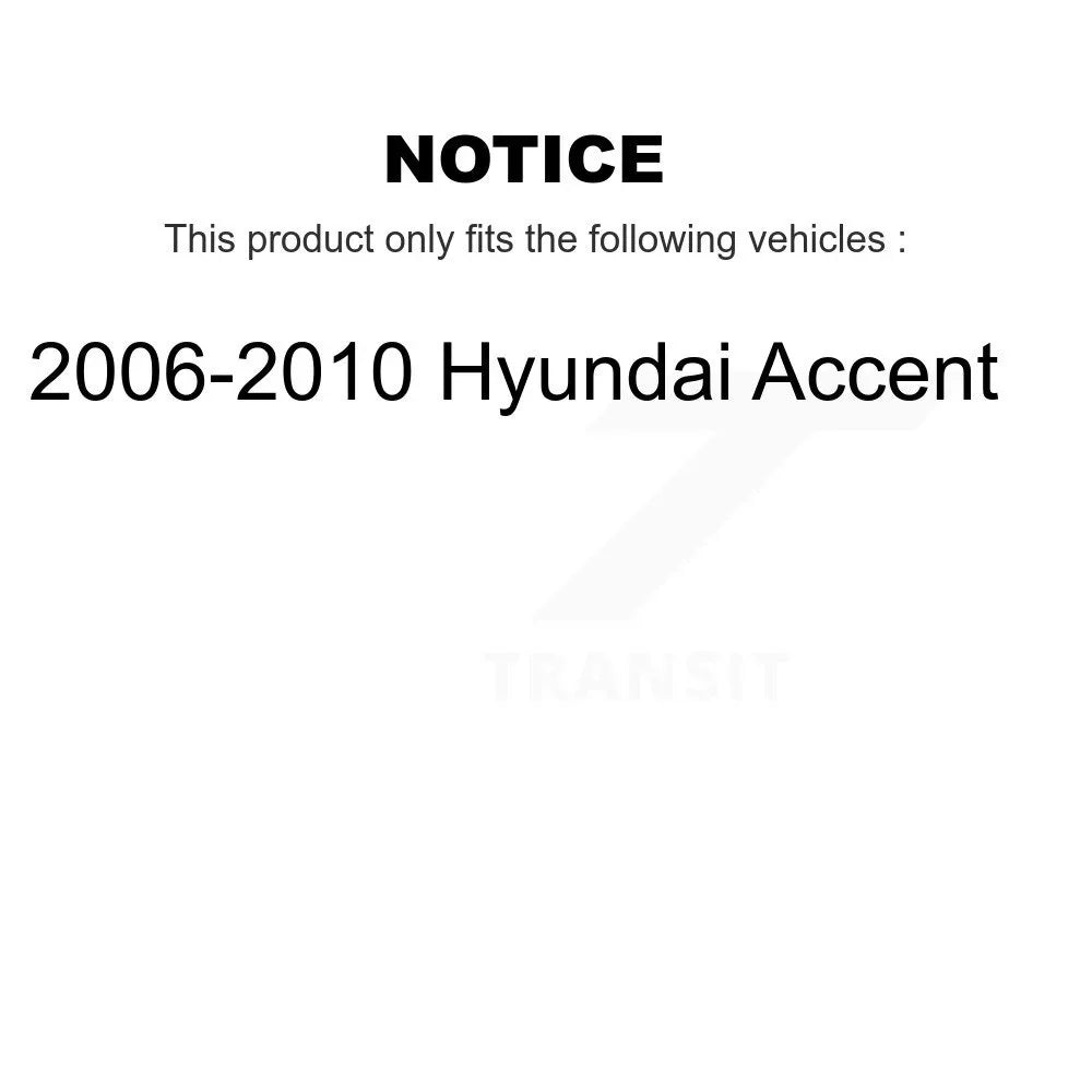 2006-2010 Filter K54-100376 For Accent Pack) (4 Air Hyundai Cabin
