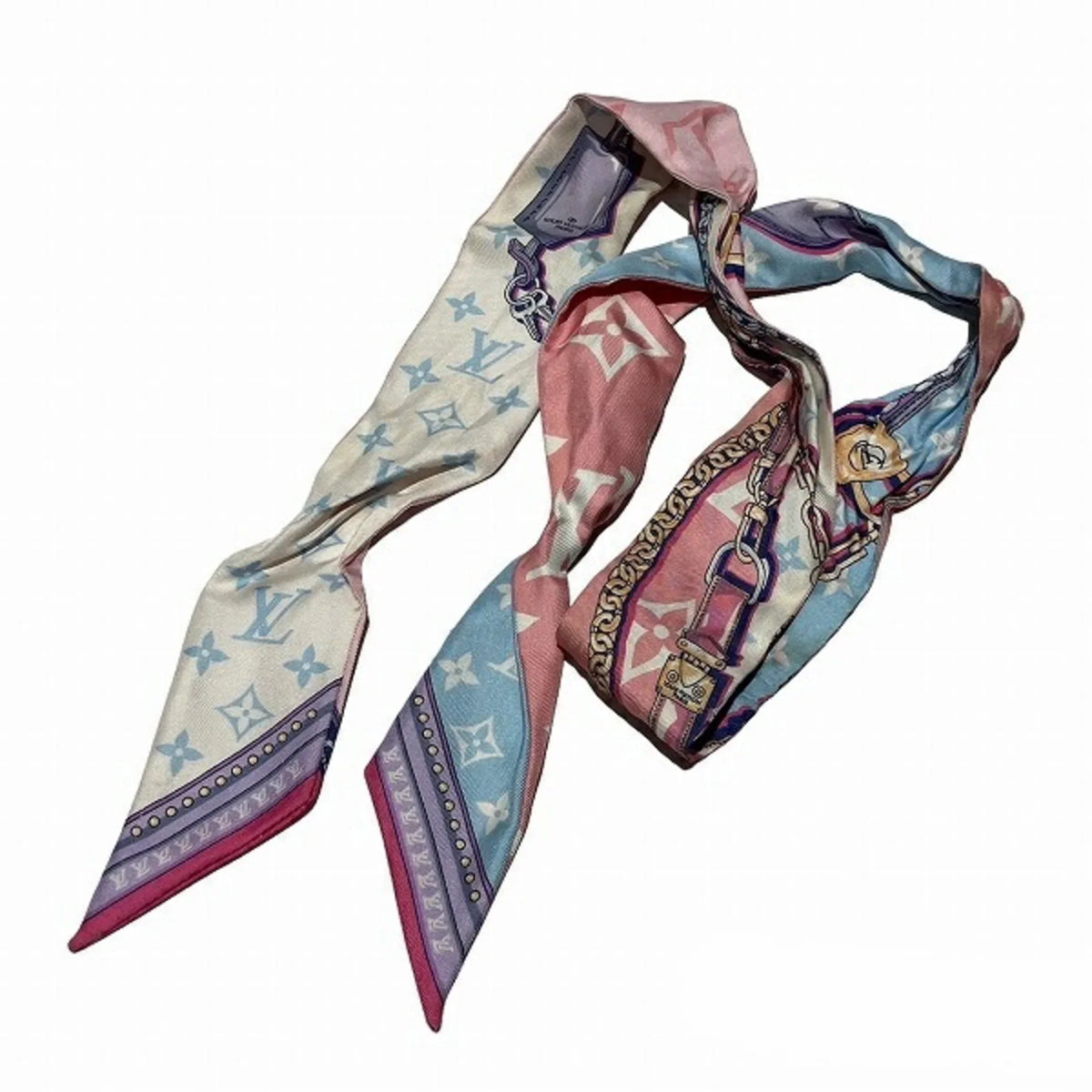 Scarf Accessories Women's Bandeau (Good) Pre-Owned Bandana M76677 BB Silk Ultimate