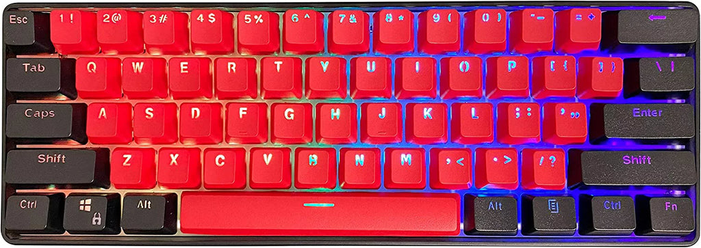 (Silver Pro Keyboard RGB Keyboard Switches) 60 60% Edition Kraken Speed Gaming Mechanical BRED -