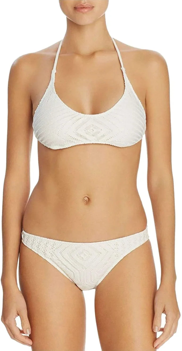 Top Womens Crochet Swimsuit Ralph Solid Separates Lauren Bikini Polo