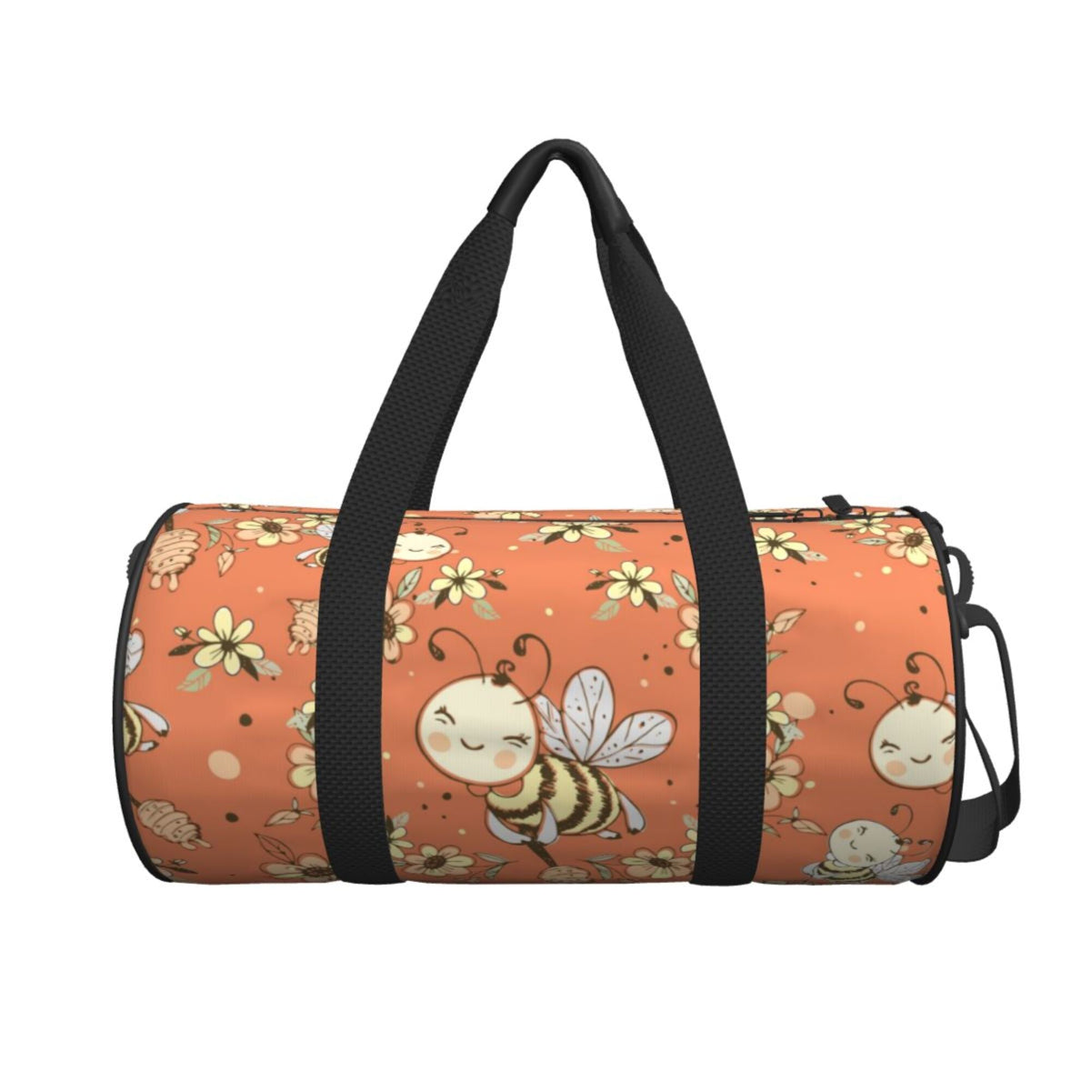for Tote Weekenders Bag, Honeybees Cute Travel Men Sports Duffle Bag Women Gym Fantasy ZICANCN Bags