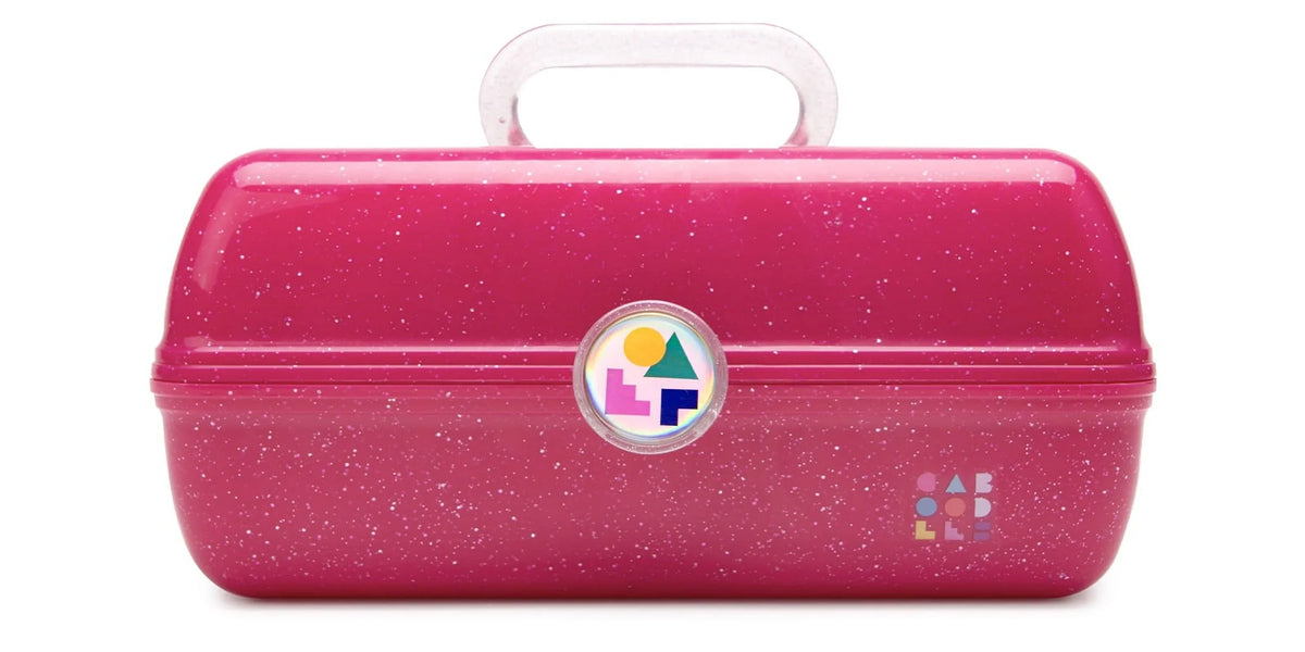 Box, Caboodles Pink Sparkle On-The-Go Deep Makeup Girl