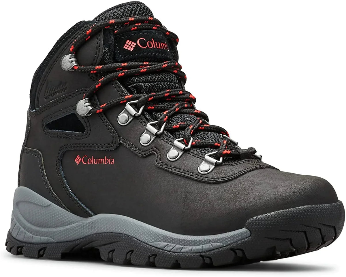 Wide Newton Womens Black/Poppy Red 10 Columbia Plus Boot Ridge