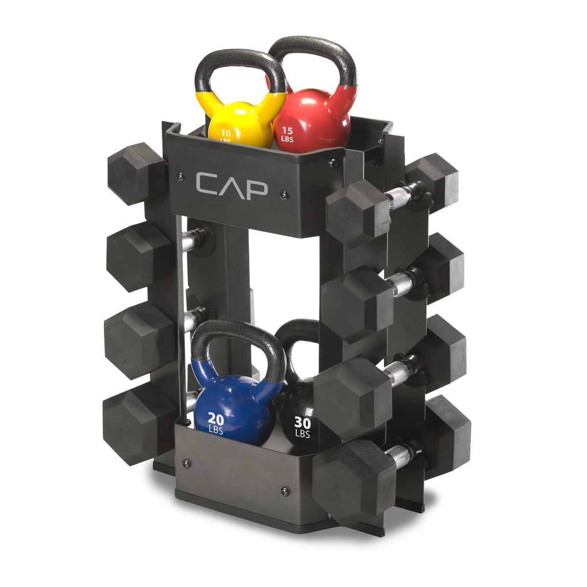 Kettle and Rack CAP Storage Dumbbell Bell