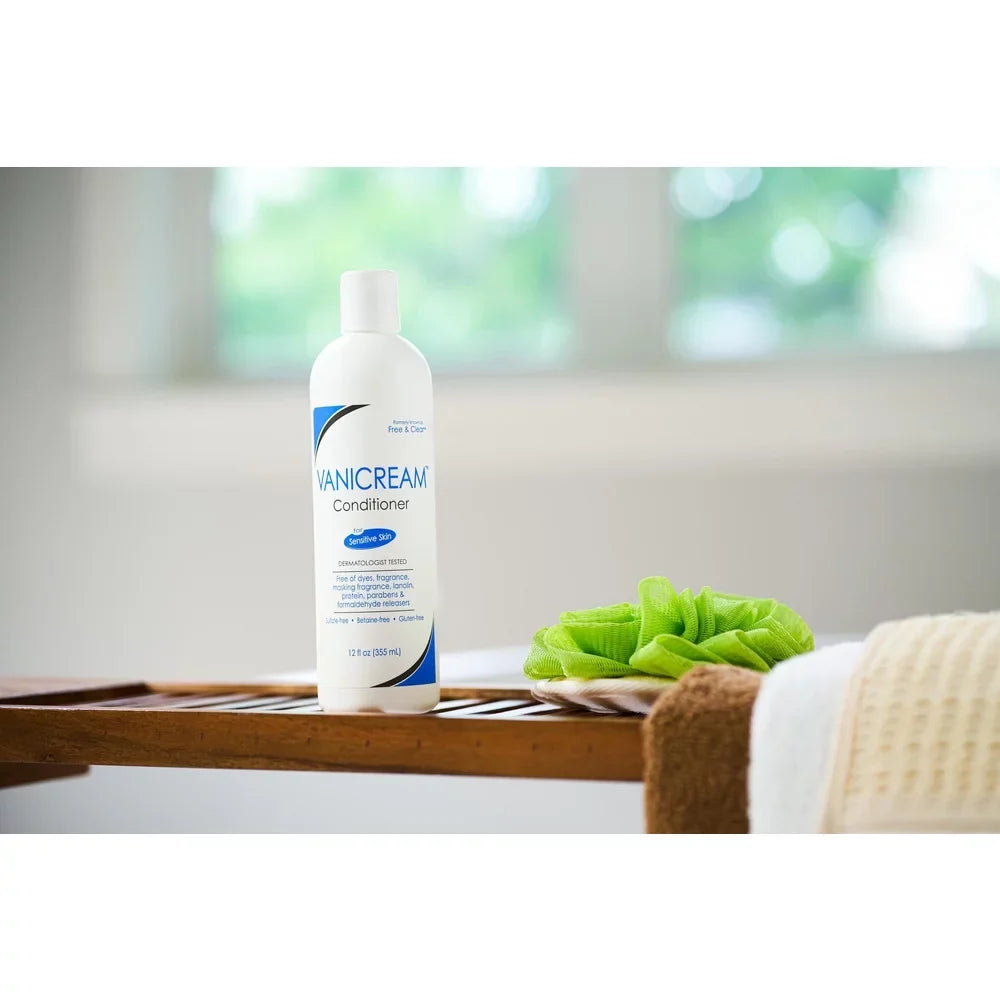 Combo (Free 12 oz Conditioner & oz Clear) Shampoo & Vanicream 12 Pack