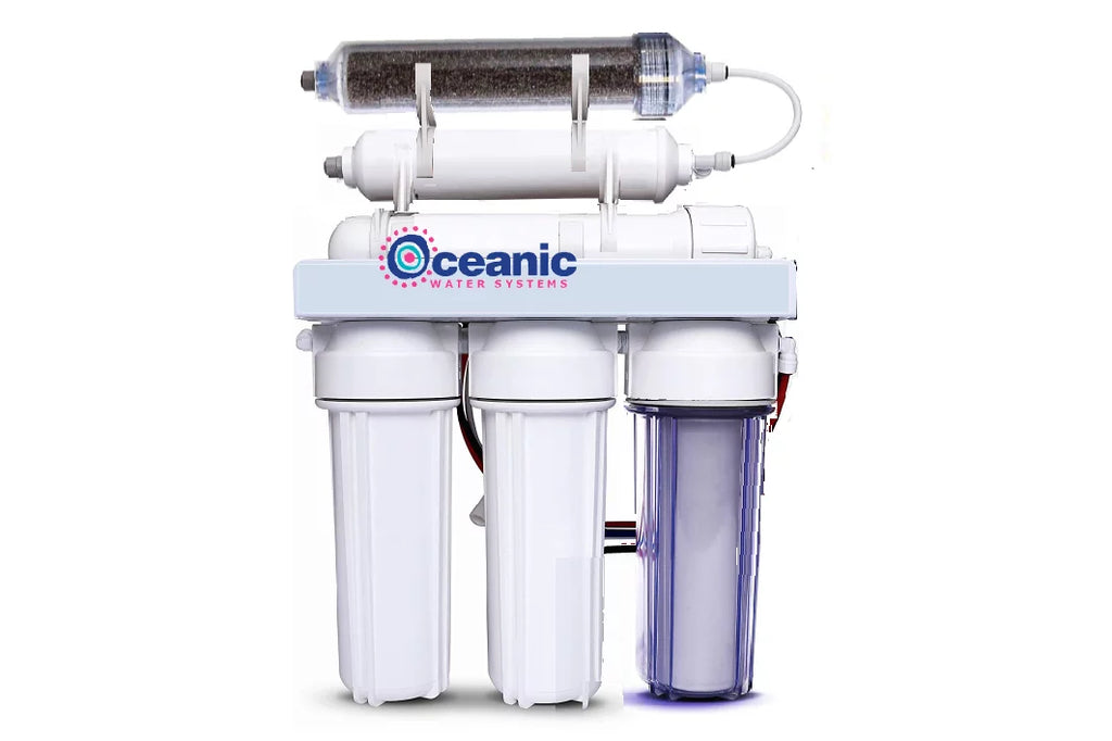 Portable Osmosis Outlet + | Use / liquid GPD Reef 75 Filtration 0 Aquarium Deionization) TDS System Dual (Drinking Reverse