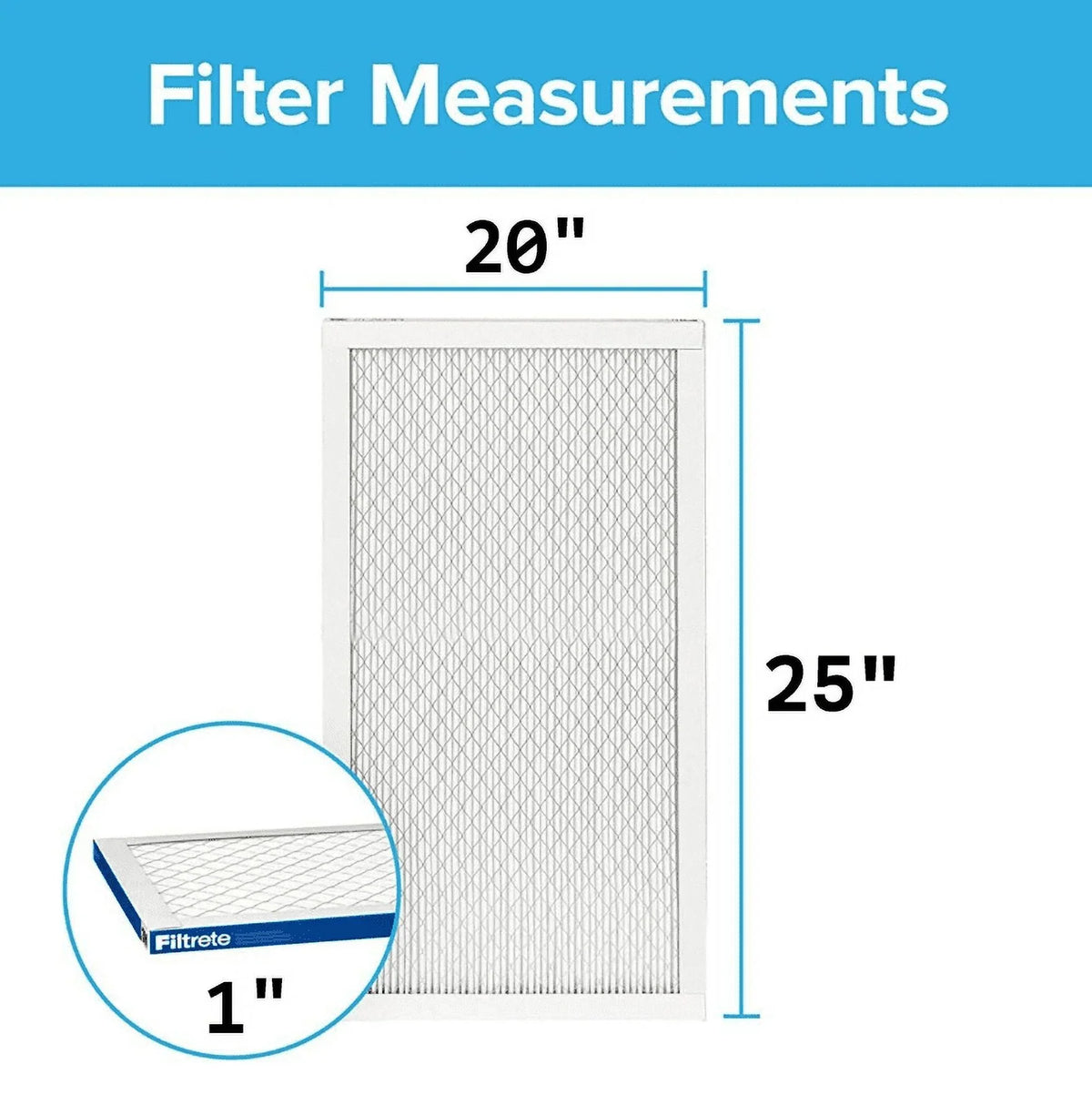 Premium (20x25x1) 3M Home Air 2200 - - Pollutants Filters FILTERS Filters 3 Series Allergen Filtrete *EN &