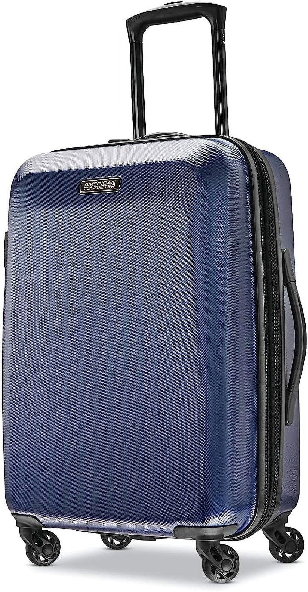 Box - Tourister NAVY American Spinner Hardside Open Luggage 92504-1596 Moonlight 21"