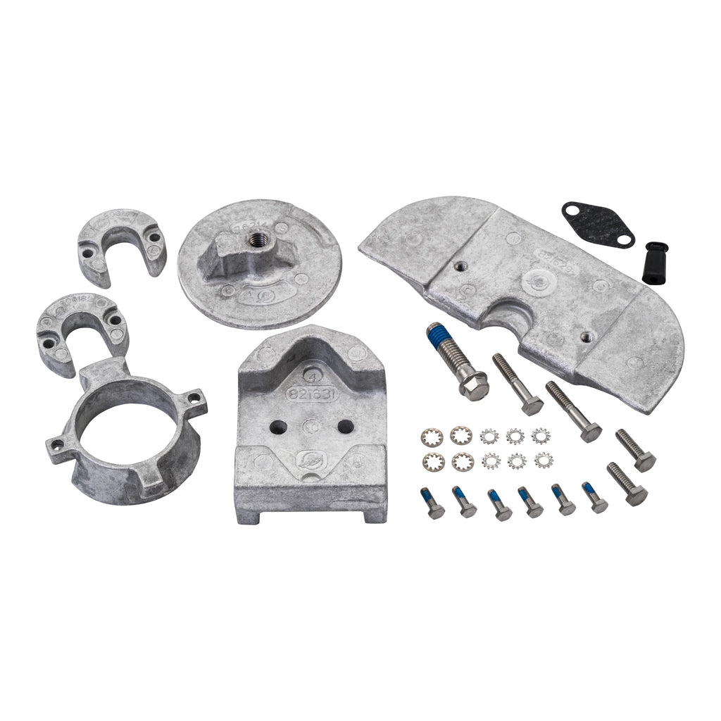 Quicksilver One Gen Anode Kit Alpha 888756Q03 II Aluminum