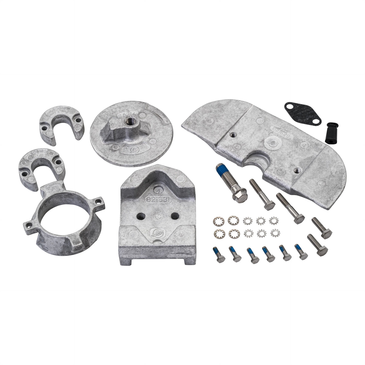 Quicksilver One Gen Anode Kit Alpha 888756Q03 II Aluminum