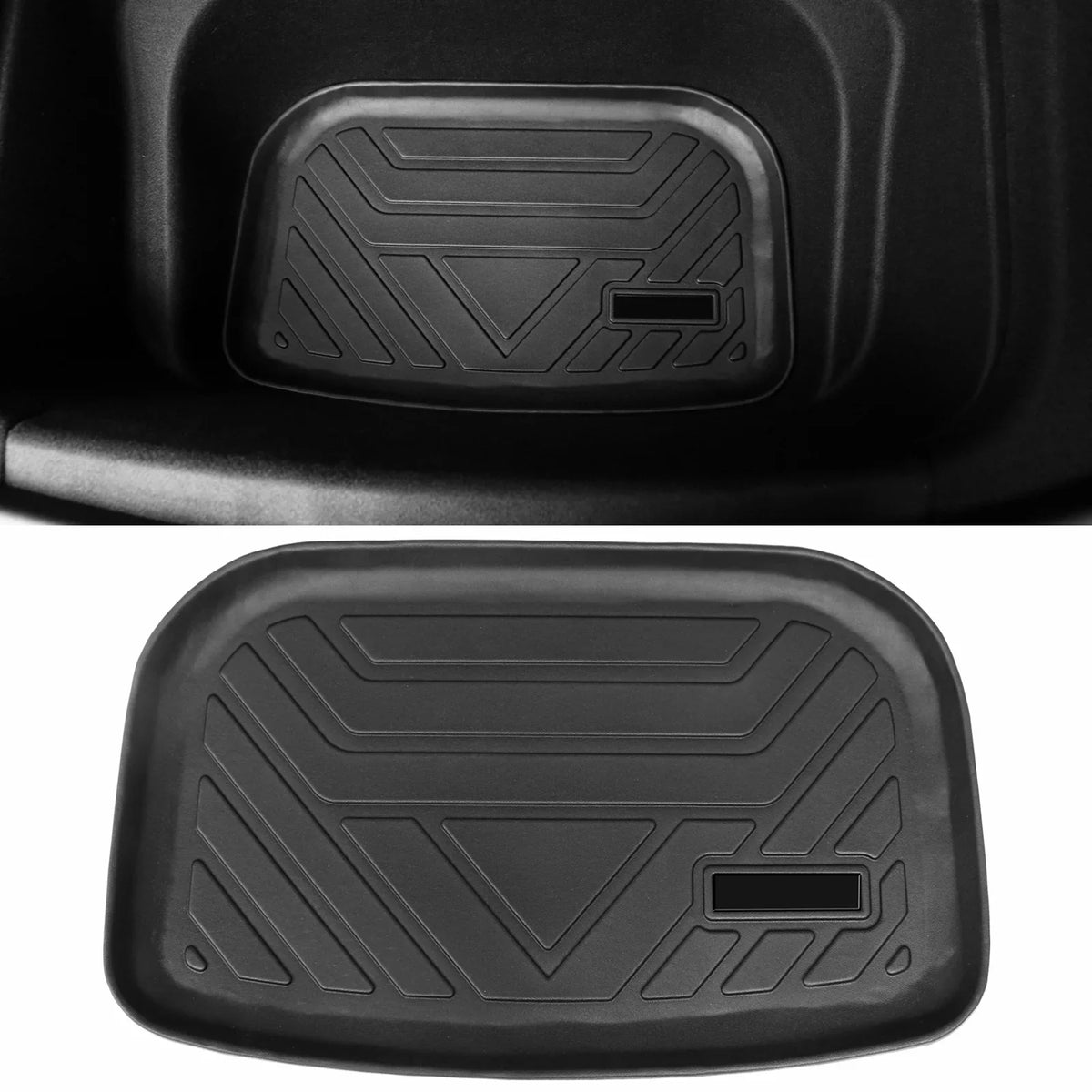 Trunk Interior Cargo Storage TPE 3PCS Waterproof Tesla Compatible Mat climate Accessories Motorsports Black Under Cargo Ikon Trunk 2020-2023 All Anti-Slip with Frunk Y Mats Model Liner Liner
