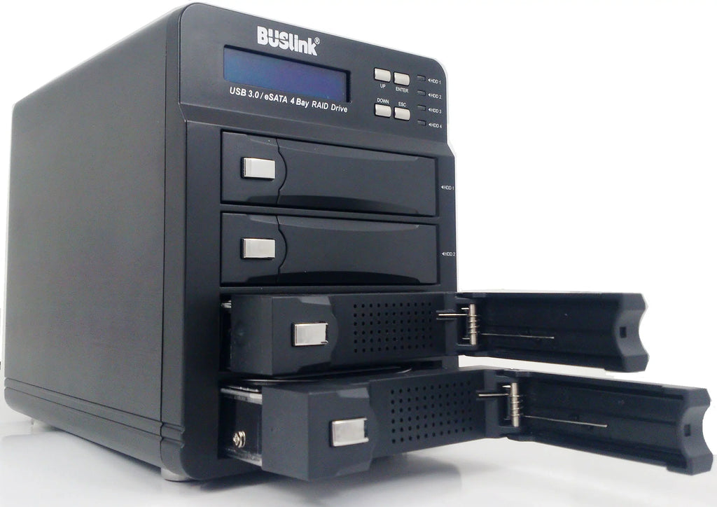 FAN 3.0 40TB DRIVE BAY ESATA USB MODE WITH SELECTABLE RAID 4 RAID