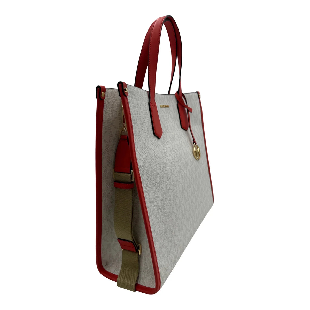 Kors Logo Large Tote Spiced - Michael Coral Maple