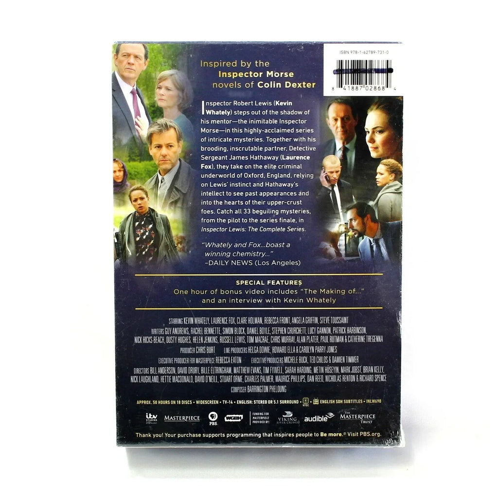 Series. DVD Inspector Lewis: The Complete 18