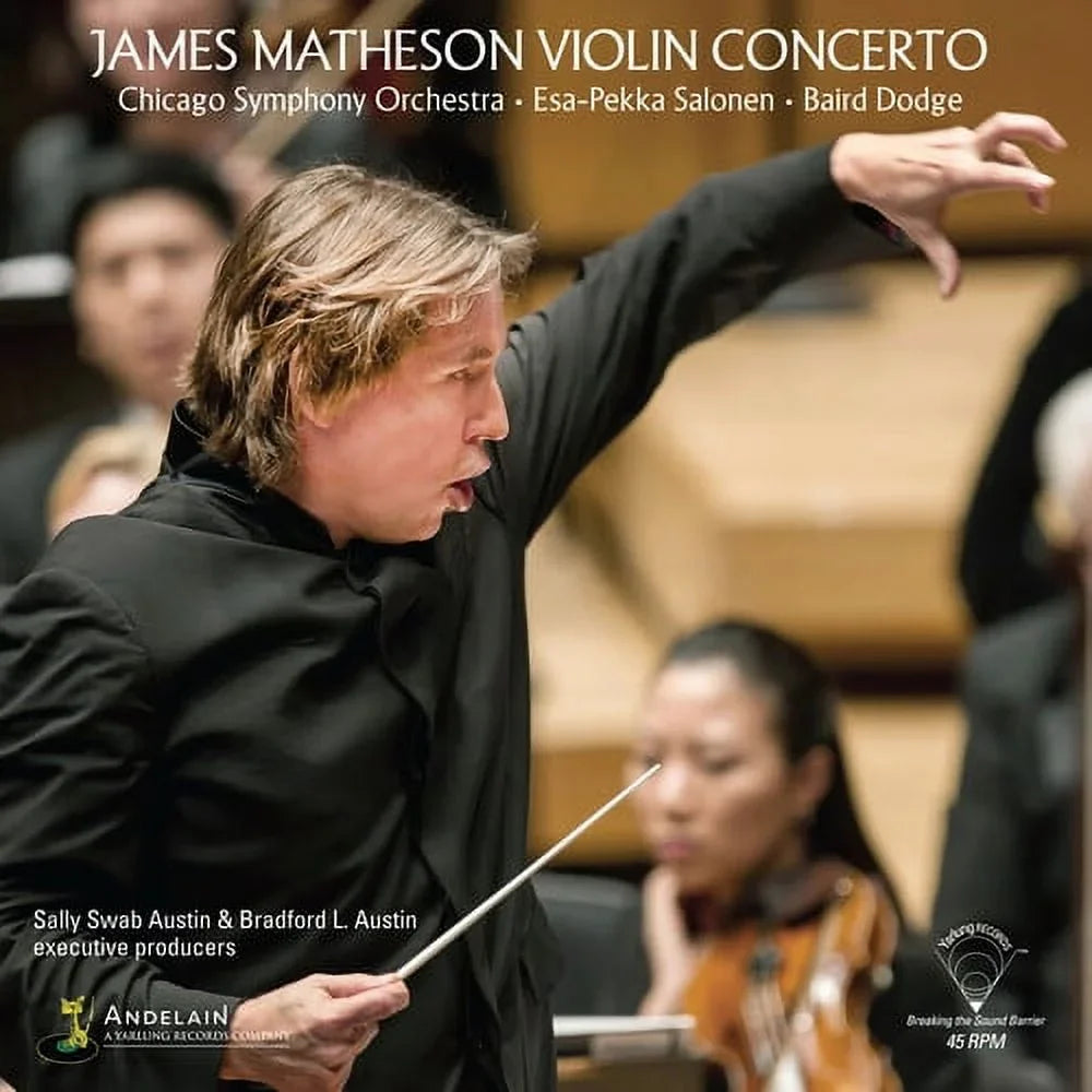 Salonen / Matheson: Chicago / Concerto - Violin - Classical Vinyl - Symphony James Matheson